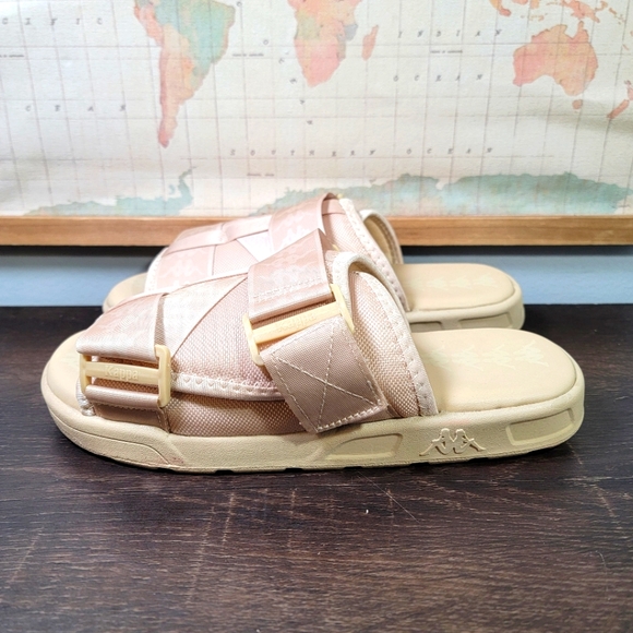 BRAND NEW KAPPA 222 Banda Mitel 1 Sandals In Beige Men\'s Size 9.0 main image 4